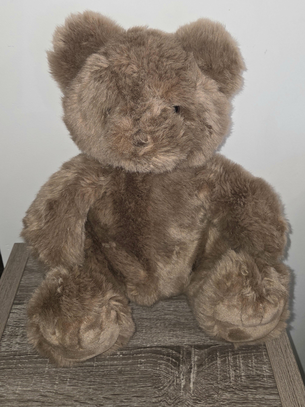 Vintage 1990 Unipak International Brown Bear Plush Stuffed Animal Toy 17"